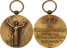 France Medaille La Grande Guerre pour la Civilisation, WAR, Very Good -