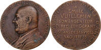 France Medaille Emile Vuillemin, Compagnie des Mines d'Aniche, Bronze -