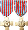 France Medaille Croix du Combattant, Excellent Quality, Bronze, 37 -