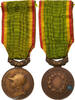 France Medaille Société Républicaine d'Encouragement au Dévouement, Very Good -