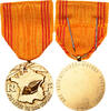 France Medaille Insigne du Réfractaire, Uncirculated, Hollebeck, Gilt Bronze, 36 -
