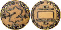 France Medaille FNCPG . CATM, 40eme Anniversaire, Bronze -