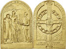 Belgium Medal Fédération Nationale des Anciens Prisonniers de Guerre, Gilt -