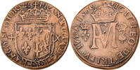 France Medaille Reproduction, Teston Francois II et Marie Stuart, Copper -