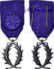 France Medaille Palmes Académiques Officier, Uncirculated, Silver, 36 -