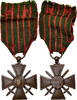 France Medaille Croix de Guerre, Very Good Quality, Bronze, 36 -