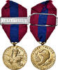 France Medaille Défense Nationale, Infanterie, Excellent Quality, Bronze, 36 -