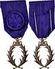 France Medaille Palmes Académiques Officier, Uncirculated, Gilt Bronze, 38 -