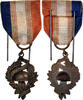 France Medaille Union Nationale des Combattants, Very Good Quality, Bronze, 38 -