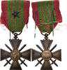 France Medaille Croix de Guerre, Une Citation, Very Good Quality -