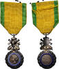 France Medaille Troisième République, Valeur et Discipline, Excellent Quality -