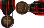 France Medaille Résistance, Patria Non Immemor, WAR, Uncirculated, Bronze -
