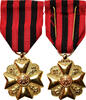 Belgium Medal Mérite Civique, Uncirculated, Gilt Bronze, 35 -