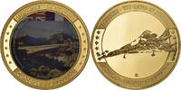 France Medaille Concorde, La Légende, Copper Gilt -