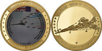 France Medaille Concorde, La Légende, Copper Gilt -