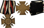 Germany Medaille Croix d'Hindenburg, WAR, Excellent Quality, Bronze -