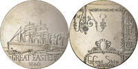 France Medaille Les Grands Transatlantiques, Great Eastern, Copper-nickel, C. -