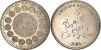France Medaille L'Europe des XXVII, Veme République, Copper-nickel -