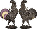 France Medaille A.S.S.U, Champion d'Académie, Silvered Metal, Marey -