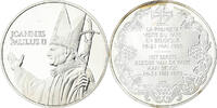 Belgium Medaille Première Visite du Pape Jean-Paul II en Belgique, Silver -