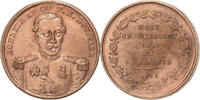 France Medaille Mort du Général Duvivier, Copper -