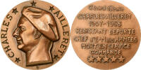 France Medaille Général Charles Ailleret, Copper -