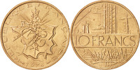 France 10 Francs Coin, Mathieu, Nickel-brass, KM:940 -