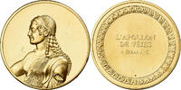 France Medaille L'Apollon de Veies, Gilt Bronze, MS(63) -