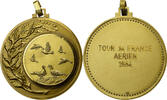France Medaille Tour de France Aérien, Métal -