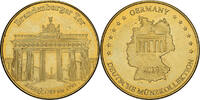 Germany Token Brandenburger Tor, Copper-Nickel-Aluminum -