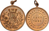 Germany Medaille Volksfest Pfalzburg, Brass -