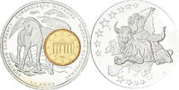 Germany Medal Monnaies européennes, Copper Plated Silver -