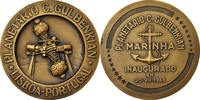 Portugal Medal Planetario C.Gulbenkian, Marinha, Inaugurado, Machado -