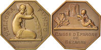 France betaalpenning Caisse d'Épargne de Sézanne, Bronze, Dammann -