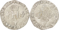 France Demi Gros de Nesle Coin, Paris, Silver, Sombart:4458 -