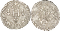 France Demi Gros de Nesle Coin, Paris, Silver, Sombart:4458 -