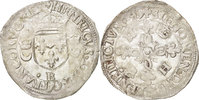 France Douzain aux croissants Coin, Rouen, Billon -