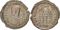 Follis Coin, Constantius II, Trier, Copper, RIC:464 var. -