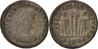 Follis Coin, Constantius II, Kyzikos, Copper, RIC:101 -