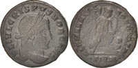 Follis Coin, Crispus, Sirmium, Copper, RIC:49 -