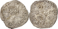 France Douzain aux croissants Coin, Poitiers, Billon -