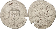 France Douzain aux croissants Coin, Paris, Billon -