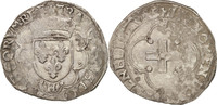 France Douzain Coin, La Rochelle, Billon, Duplessy:927 -