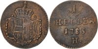 German States Heller Coin, FURTHER AUSTRIA, Josef II, G -