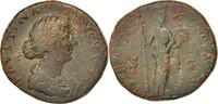 As Coin, Faustina II, Roma, Bronze, RIC:1639 -