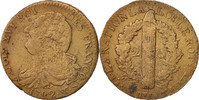 France 2 Sols Coin, 2 sols françois, Lille, Bronze -