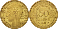 France 50 Centimes Coin, Morlon, Aluminum-Bronze, KM:894.1 -