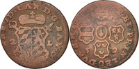 LIEGE 2 Liards Coin, John Theodore, Liege, Copper, KM:158 -