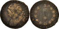 France 12 Deniers Coin, 12 deniers françois, Paris, Bronze -