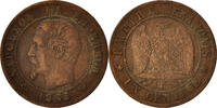 France Centime Coin, Napoleon III, Napoléon III, Lille -